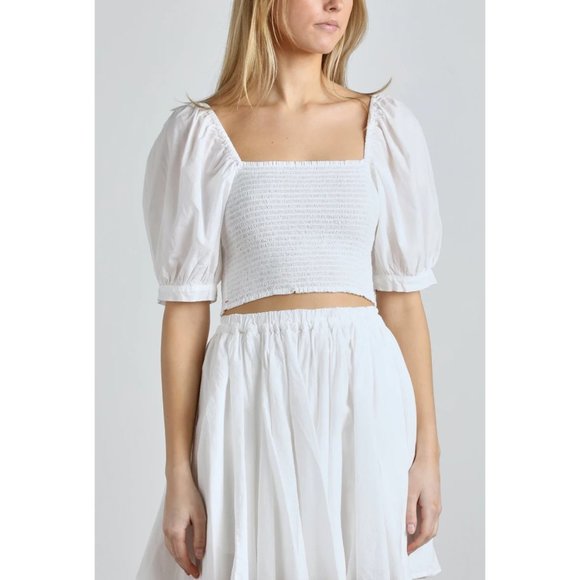 NWT Xirena "Issa" Top in White, Size Small (fits XS) - Picture 1 of 5